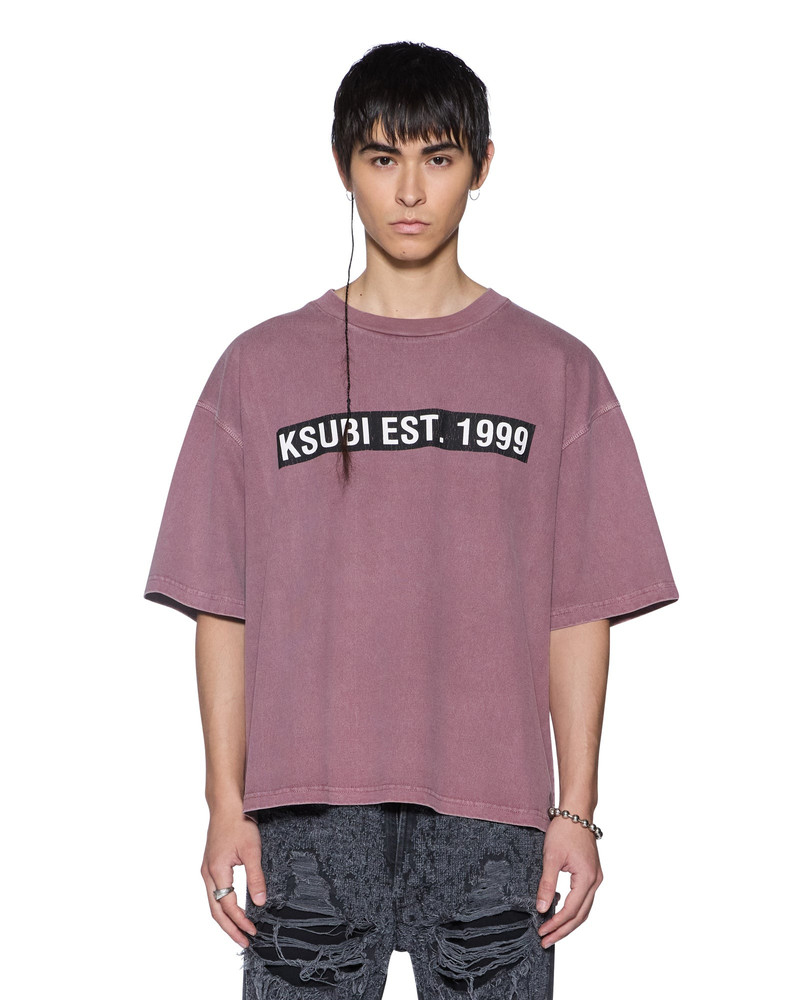 KINGS HALEN SS TEE VINTAGE PLUM 1