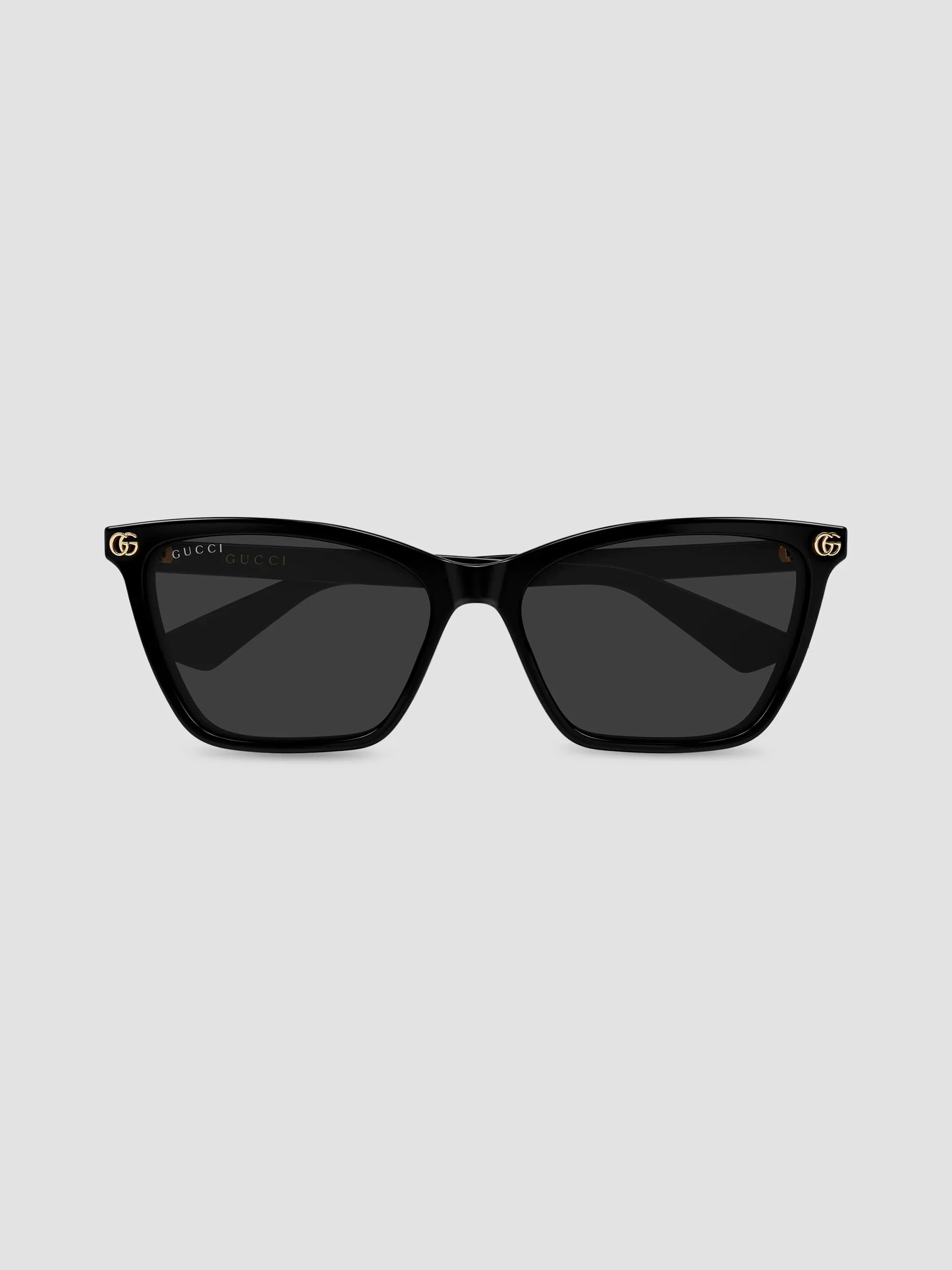 Women's 56MM Tortoiseshell Cat-Eye Sunglasses - Black - 1
