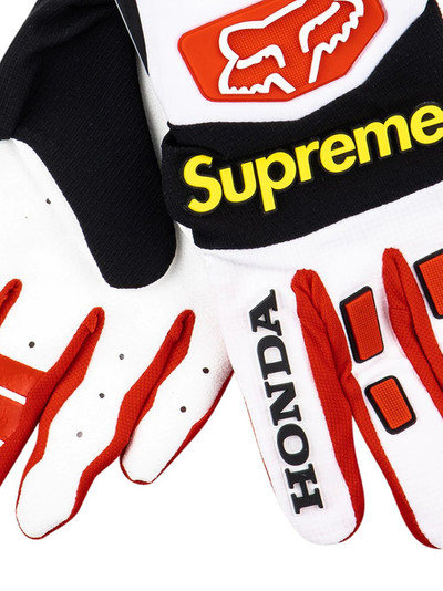 Supreme x Honda Fox racing gloves outlook