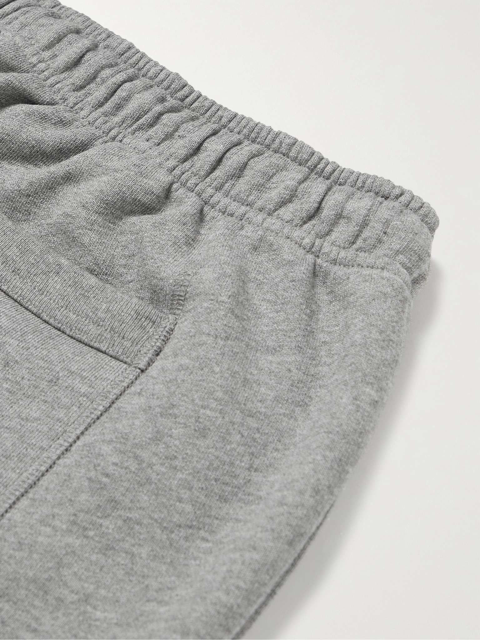 Tapered Logo-Appliquéd Cotton-Jersey Sweatpants - 5