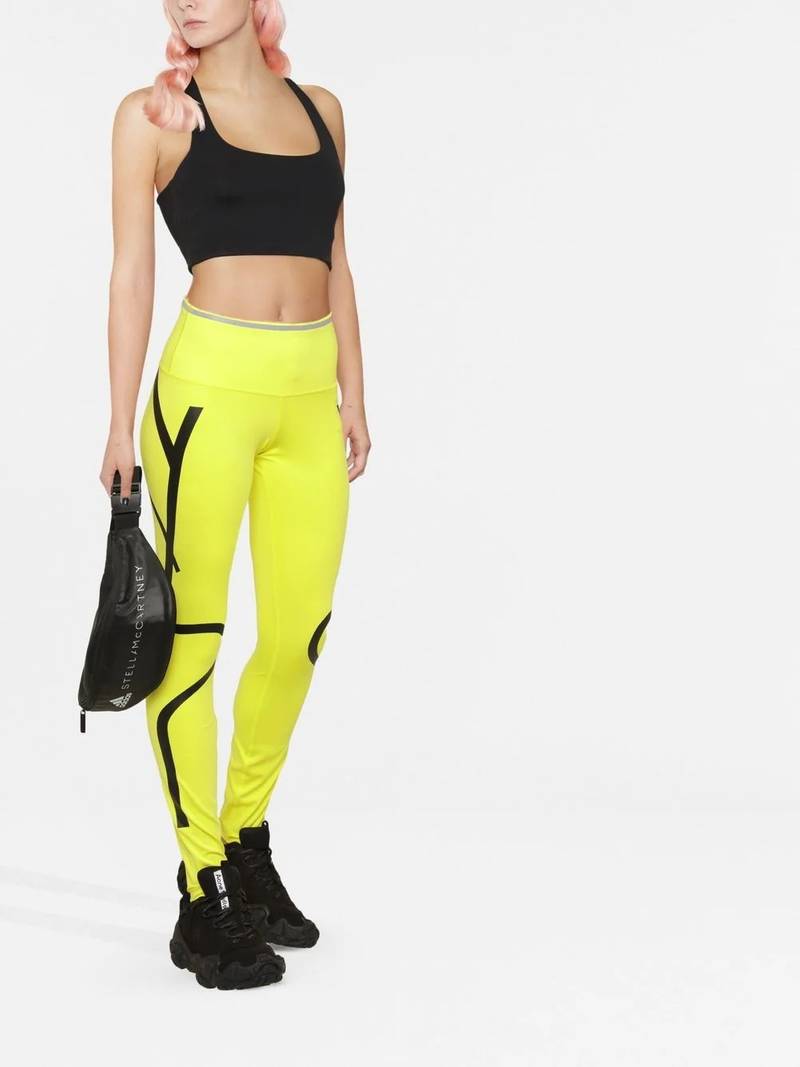 adidas contrast-stripe leggings outlook
