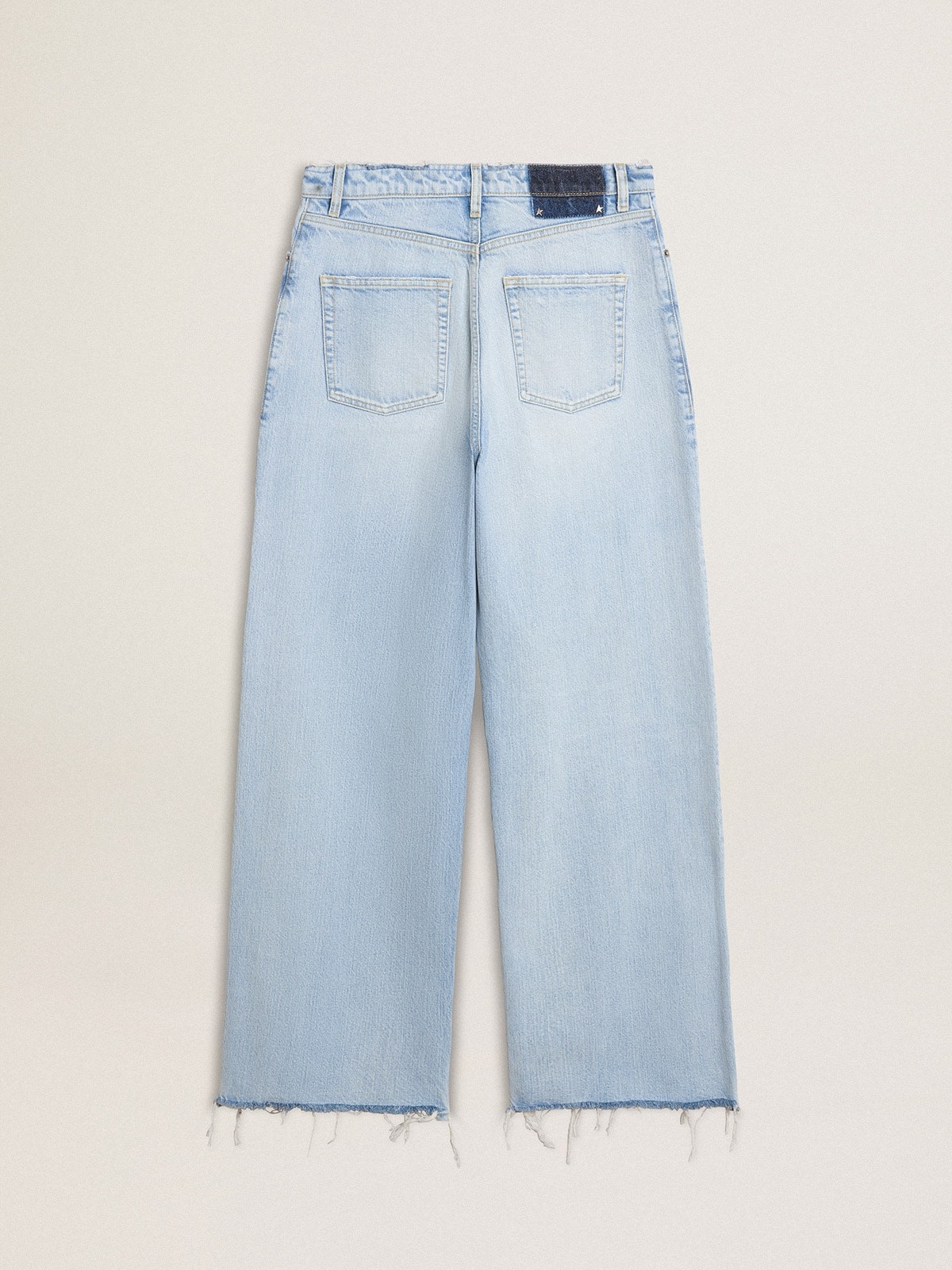 Women's pants in lived-in effect denim - 5