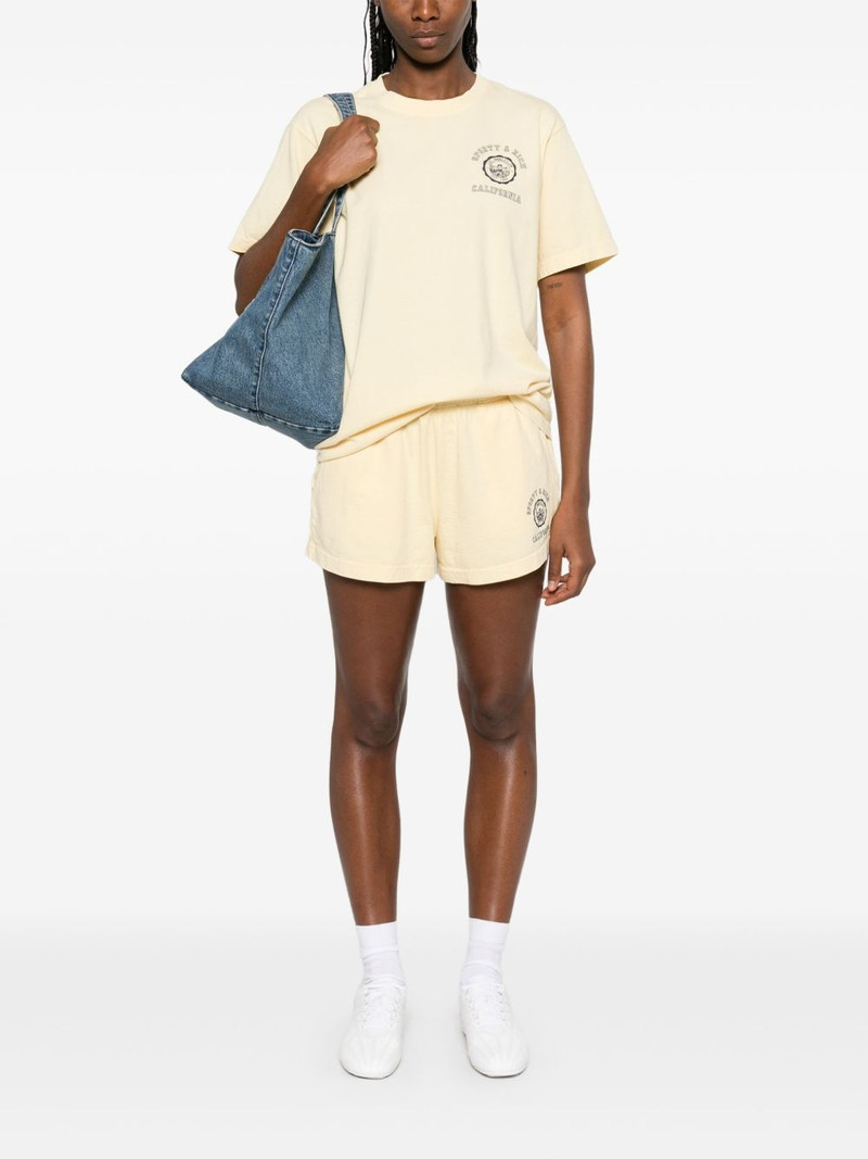 Sporty & Rich logo-print shorts outlook