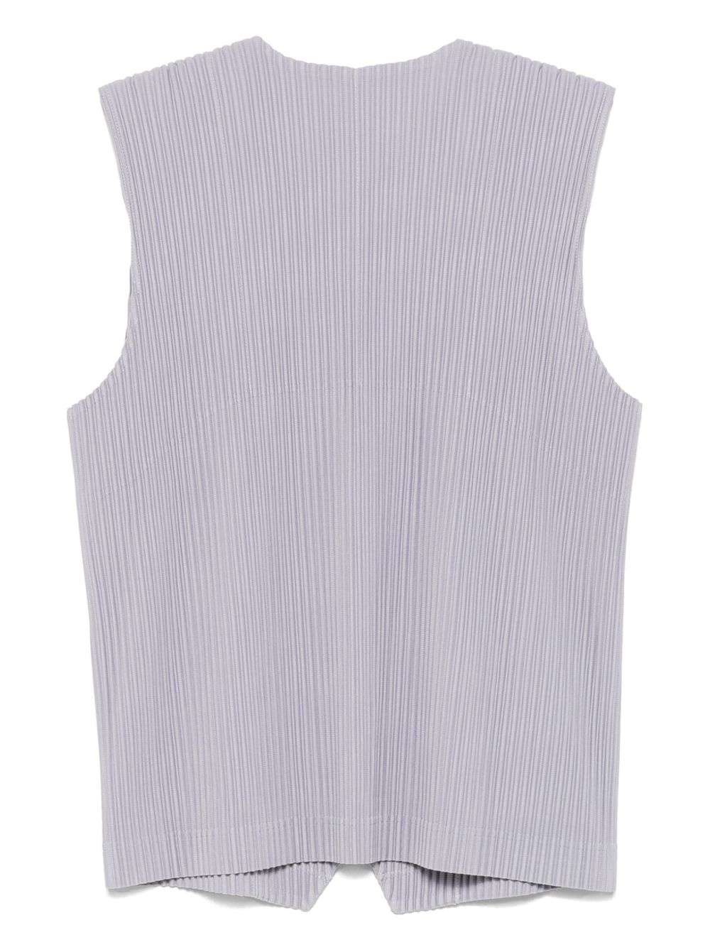 plissé vest - 2
