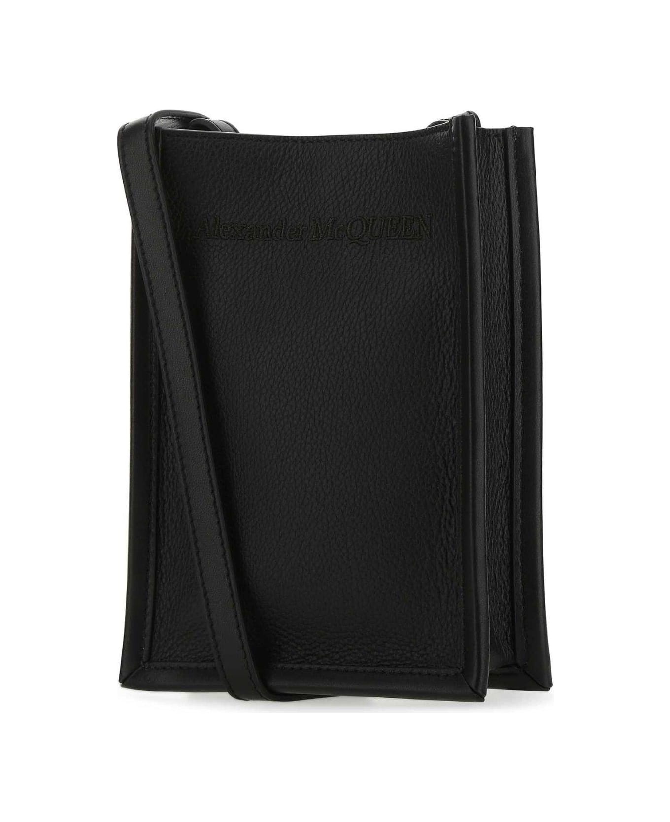 Logo Embossed Crossbody Bag - 3