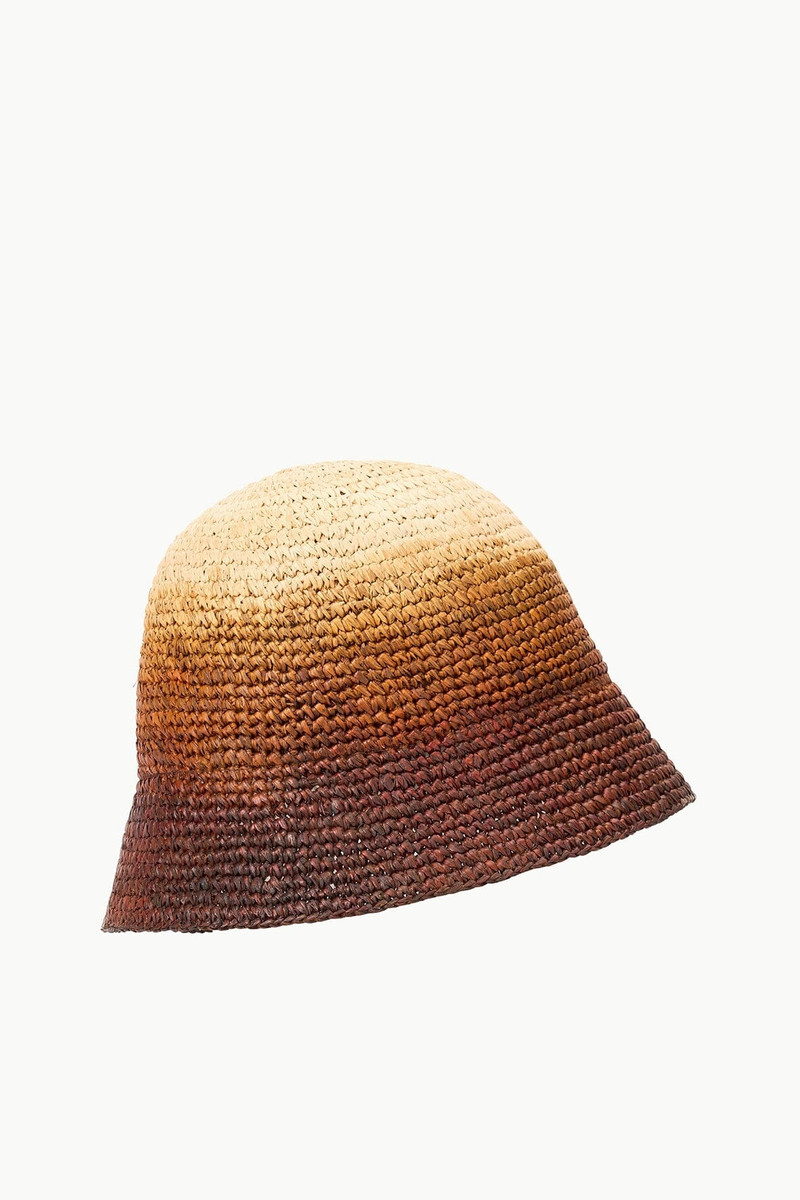 STAUD MEYERS CROCHET HAT SAND OMBRE 1
