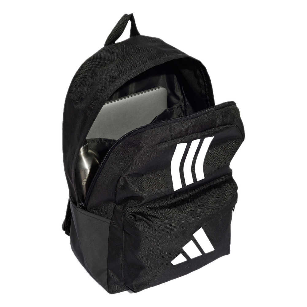 adidas 3 Stripes Backpack 'Black White' JD9563 - 2