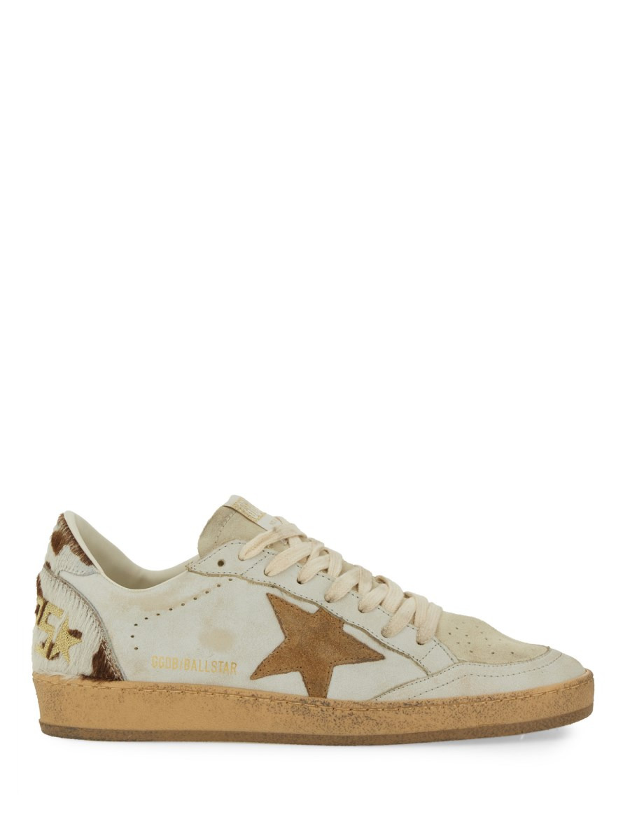 BALL STAR SNEAKER WITH PRINTED FUR DETAIL - 1