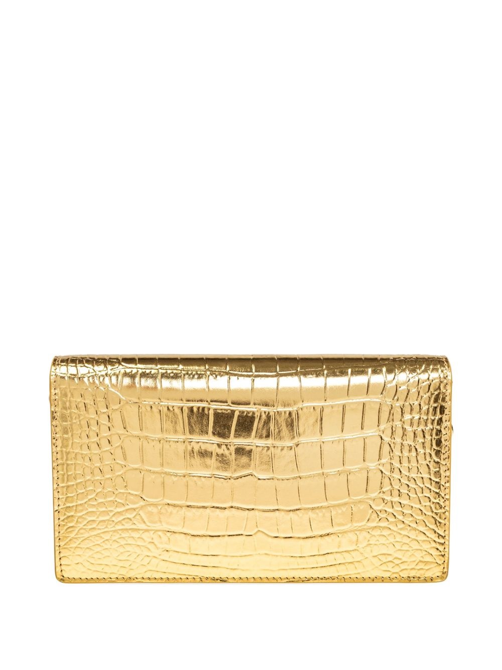 Medusa '95 crocodile-effect clutch bag - 3