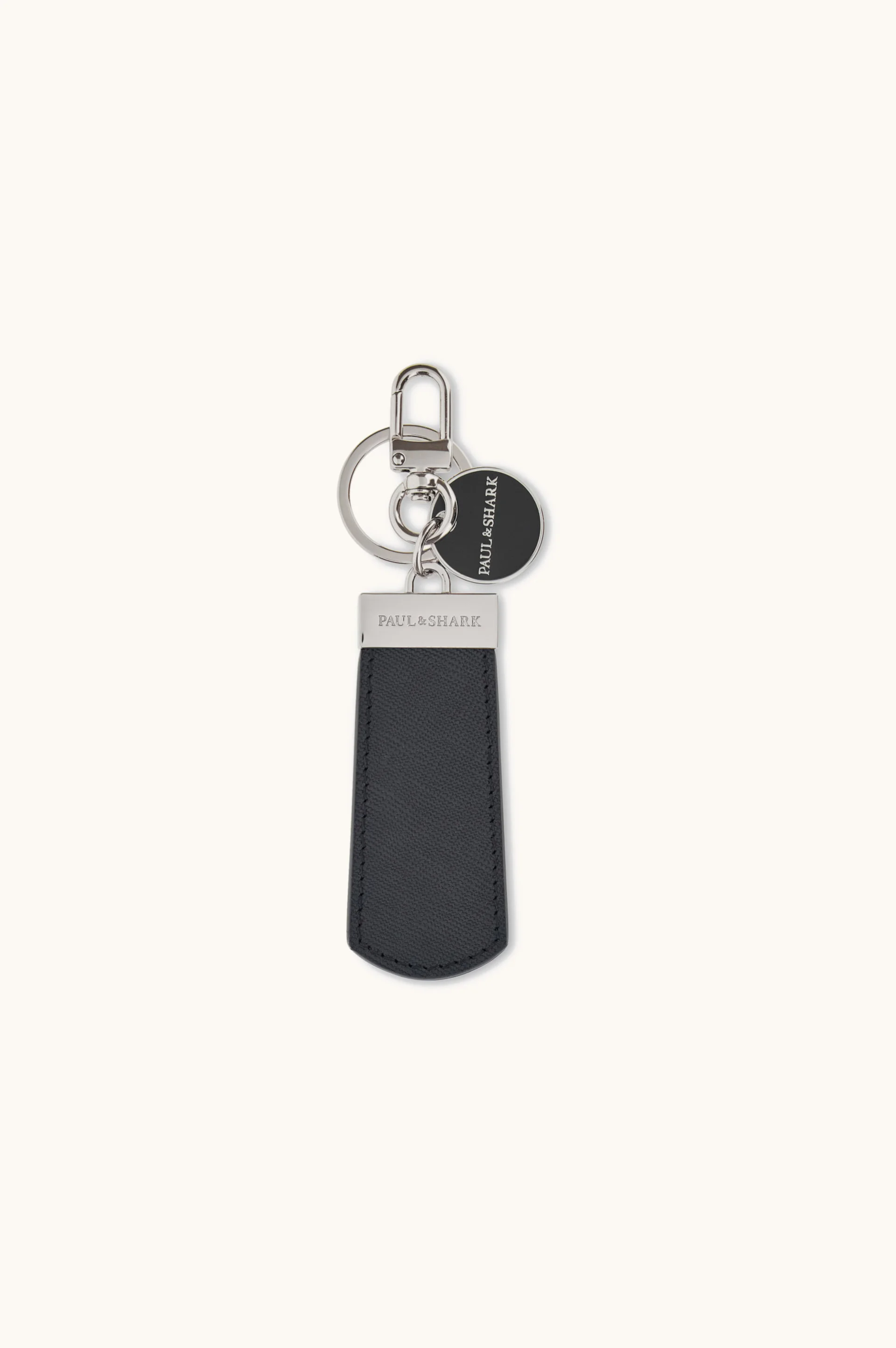 SAFFIANO LEATHER KEYRING - 1