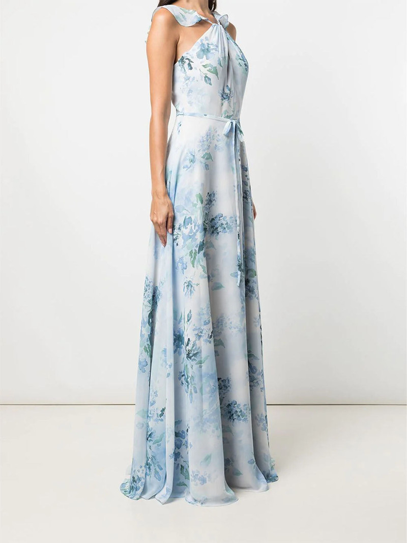 Marchesa PAVIA PRINTED GOWN outlook
