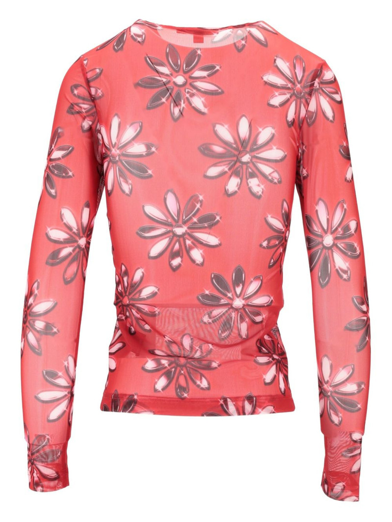 Meryll Rogge floral long-sleeved T-shirt outlook