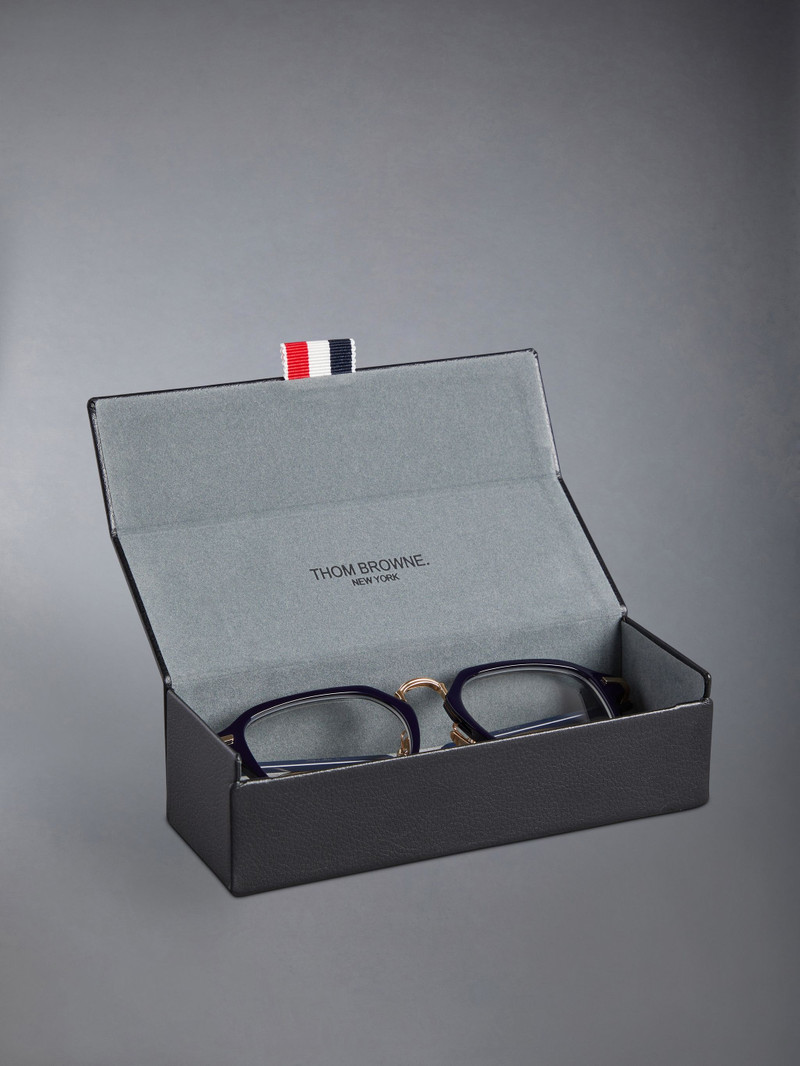 Acetate And Titanium Rectangular Eyeglasses 6