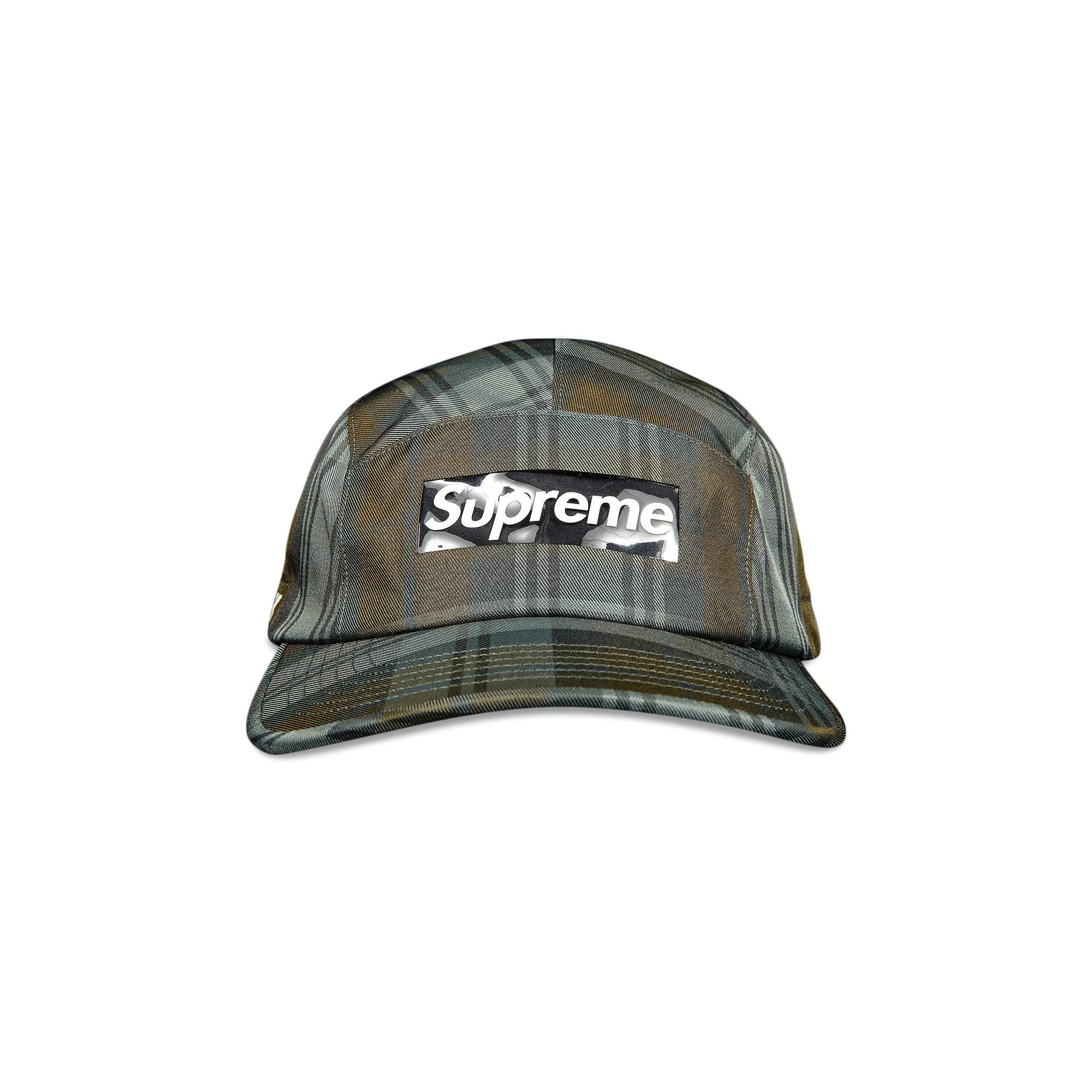 Supreme GORE-TEX Tech Camp Cap 'Olive Plaid' - 1