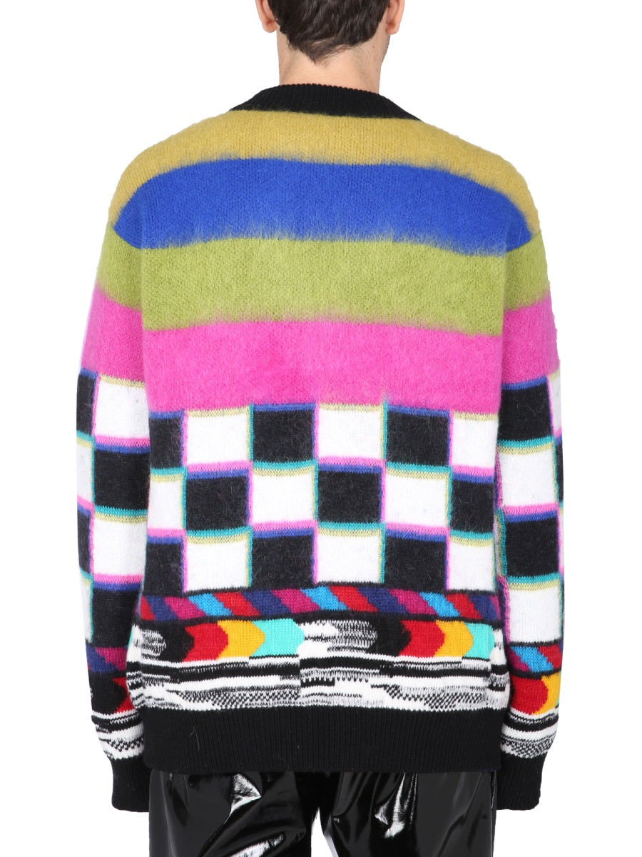 Dolce & Gabbana Men "Glitch" Sweater - 4