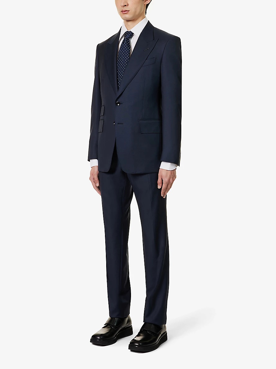 【送料&関税込】Tom Ford Virgin Wool Trousers Tom Ford Trousers, Size 46 IT
