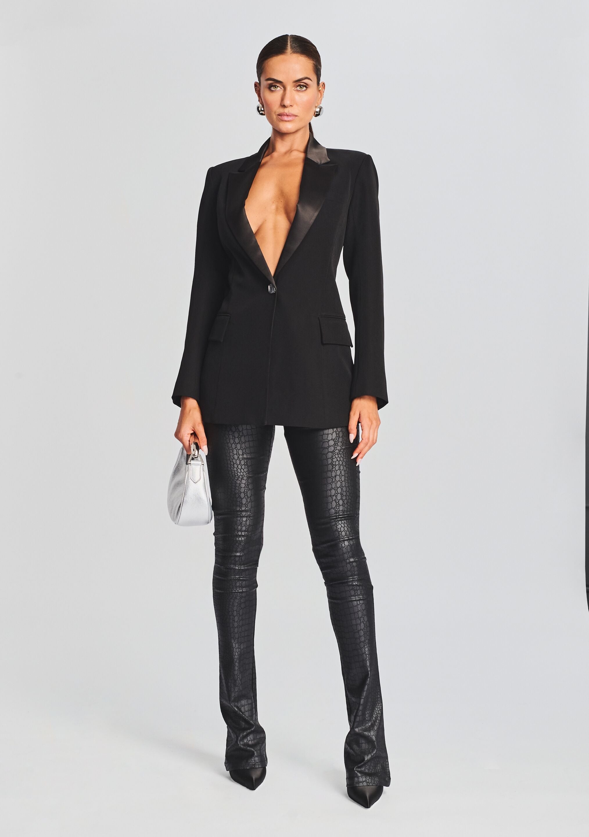 DANICA COATED DENIM PANT - 2