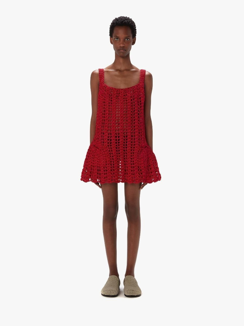 JW Anderson CROCHET MINI DRESS outlook