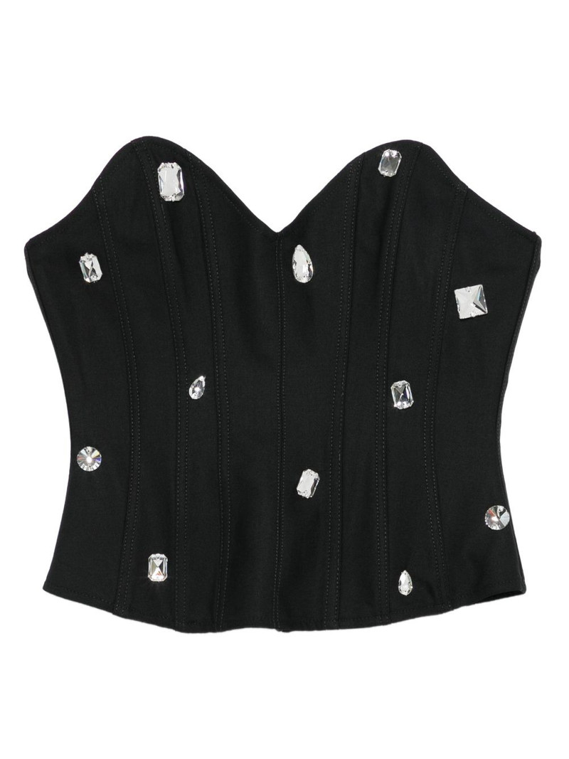 crystal-embellished corset top 1