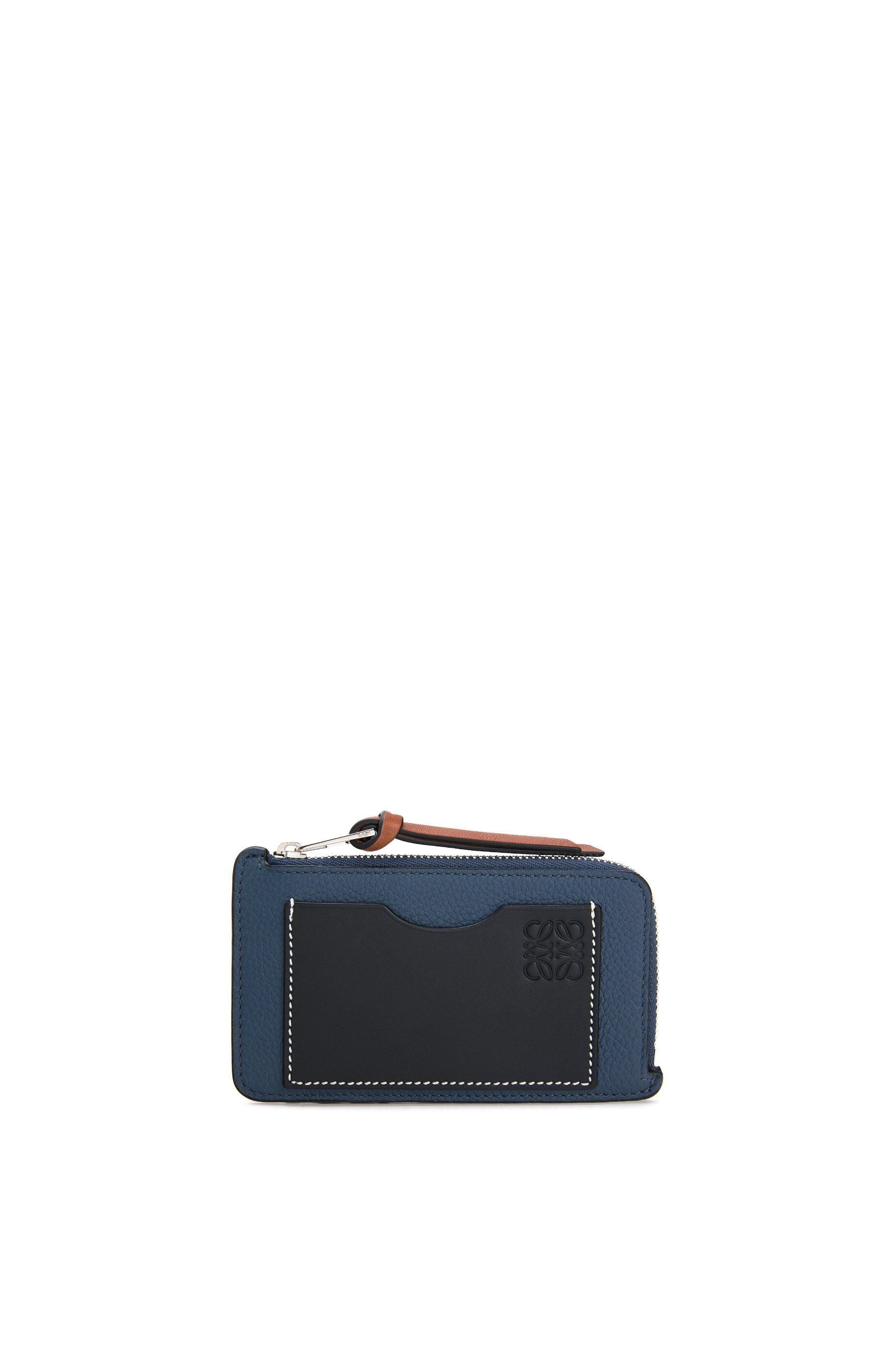 Coin cardholder in soft grained calfskin - 1