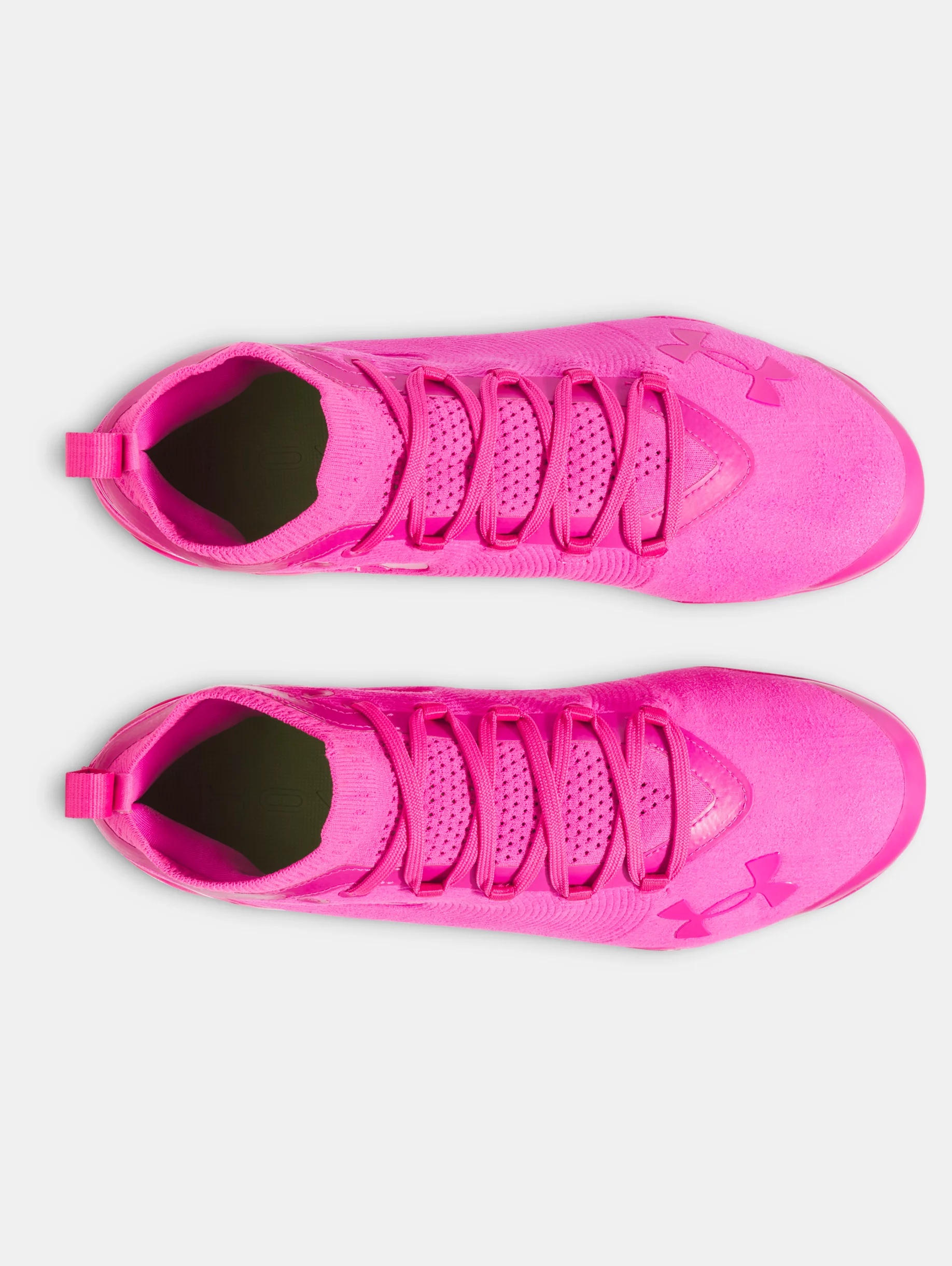 Suede Under Armour Spotlight Cleats Purple Under Armour UA