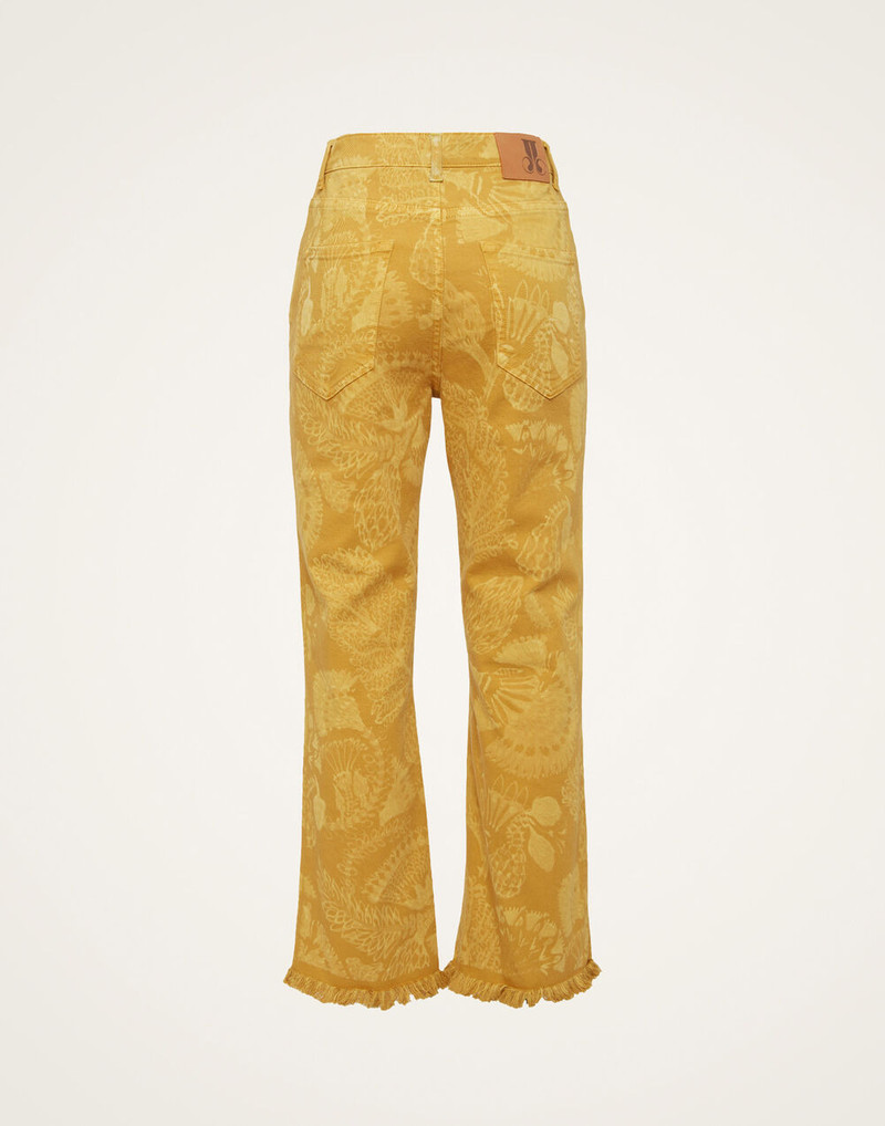 Fancy Crop Jeans - 1