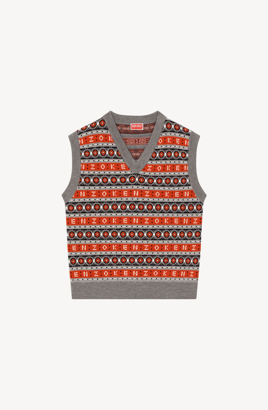 Merino wool jacquard jumper - 1