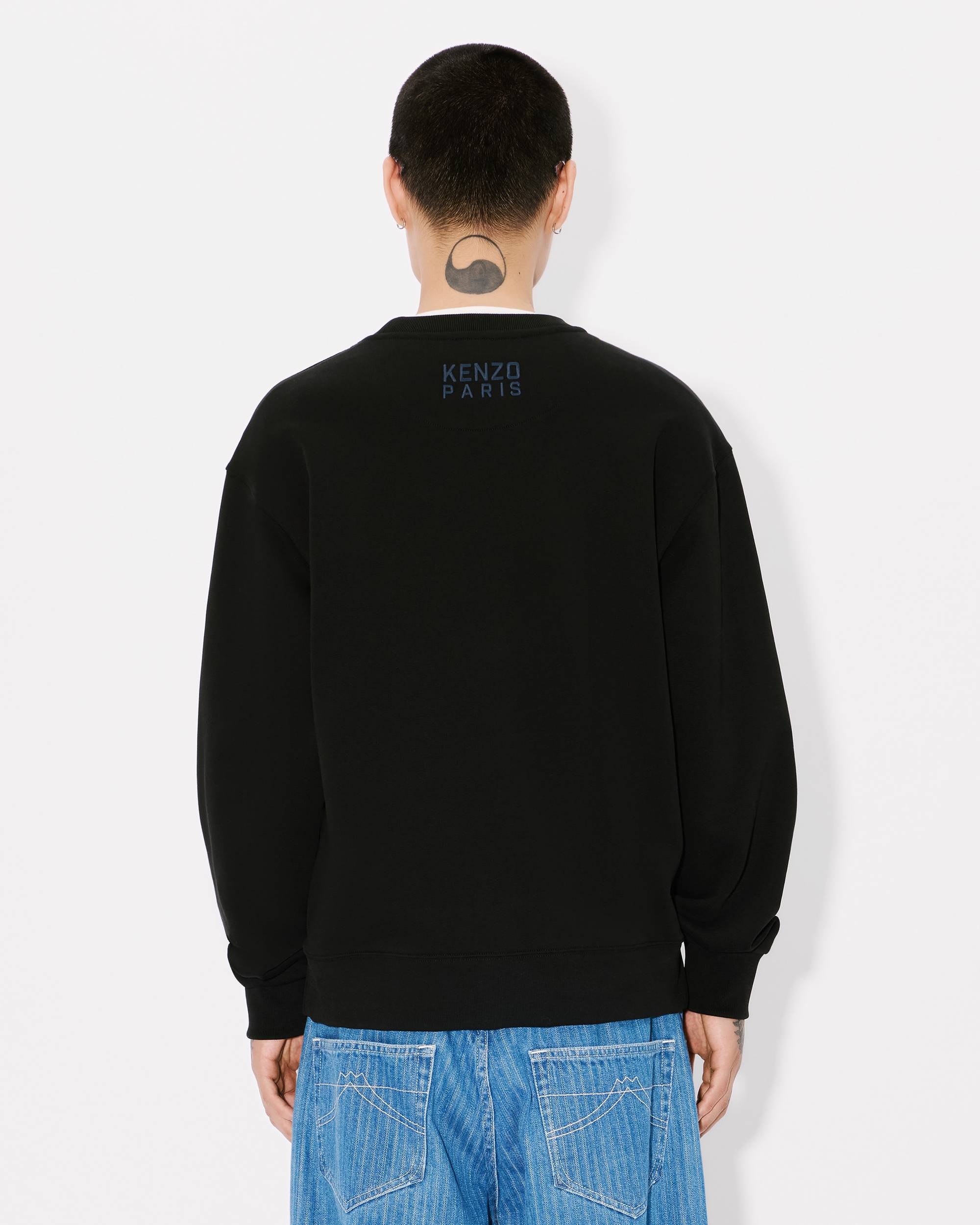 'KENZO Happy Tiger' embroidered sweatshirt in cotton - 4