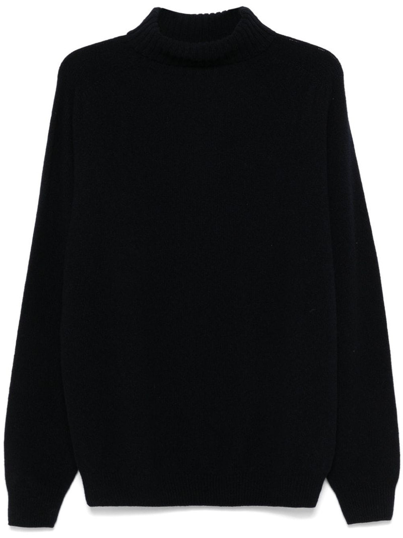 양모 turtleneck 스웨터 1