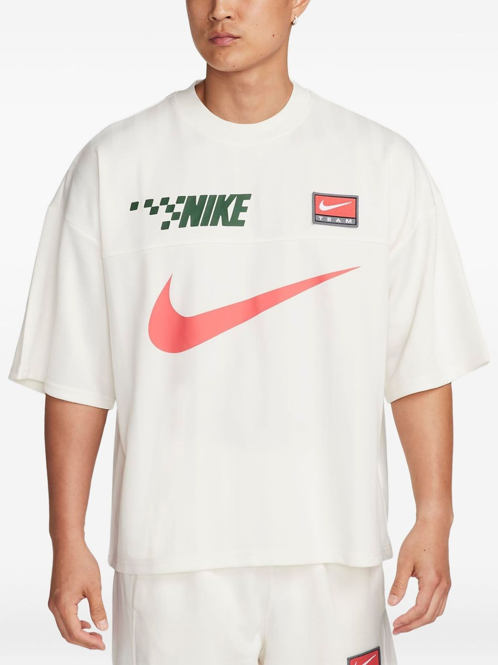 logo-print T-shirt - 1