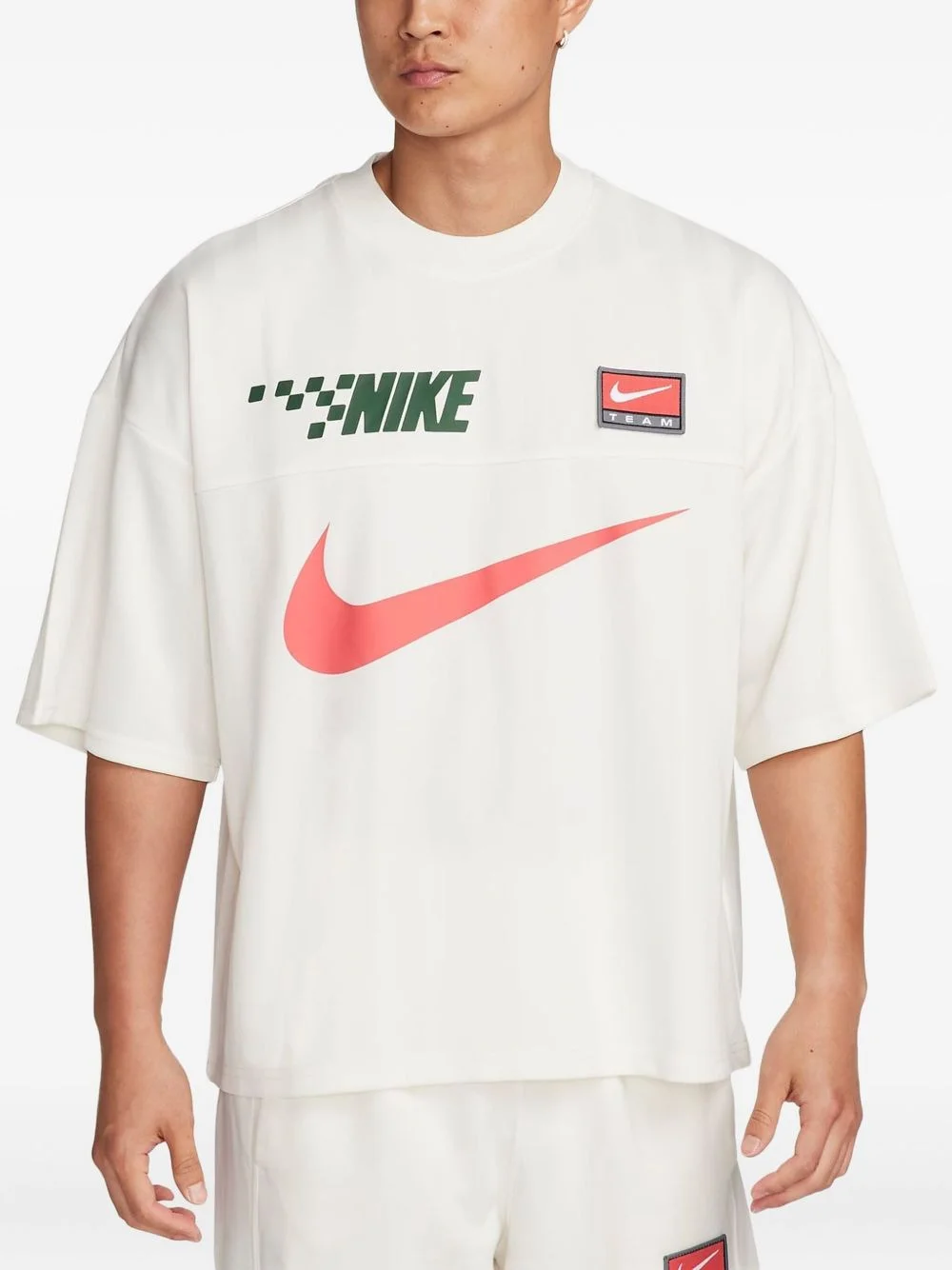logo-print T-shirt - 1
