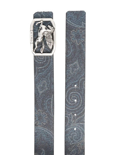 Etro logo-buckle belt outlook