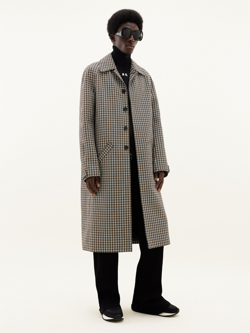 CHECK OVERSIZED COAT 3