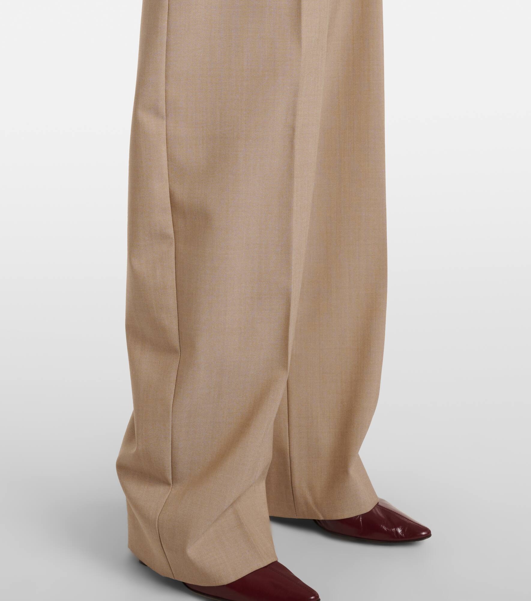 Salvo virgin wool wide-leg pants - 5