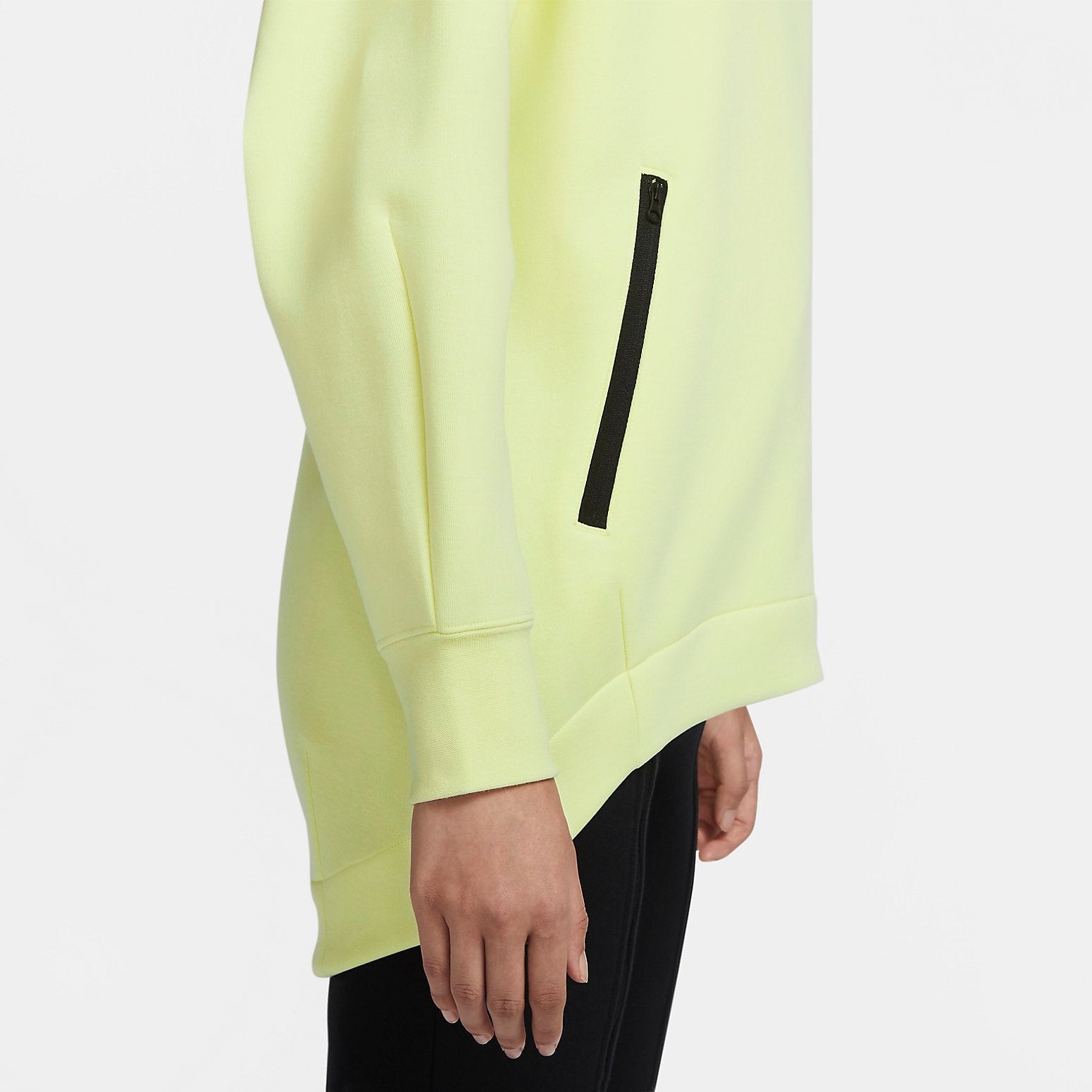 (WMNS) Nike Sportswear Tech Fleece Windrunner Full-zip Hoodie 'Light Green' FB8244-331 - 4
