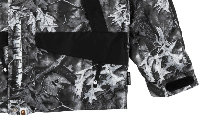 A BATHING APE® Forest Camo Snow Board Jacket outlook