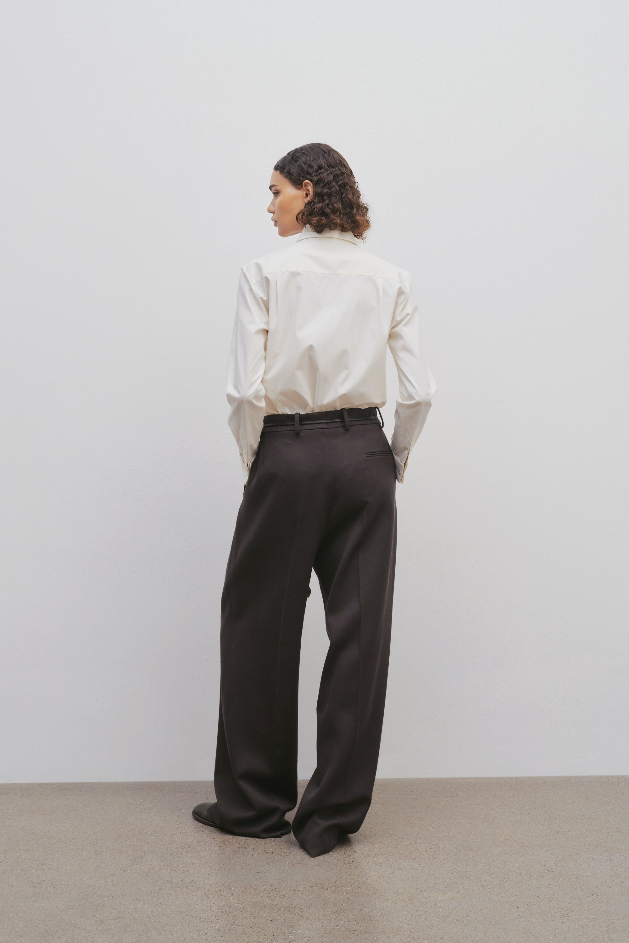 Roan Pant in Virgin Wool - 4