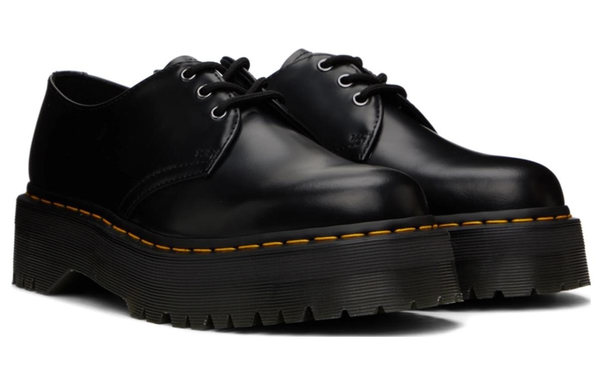 Dr. Martens 1461 Smooth Leather Platform 'Black' 25567001 - 3