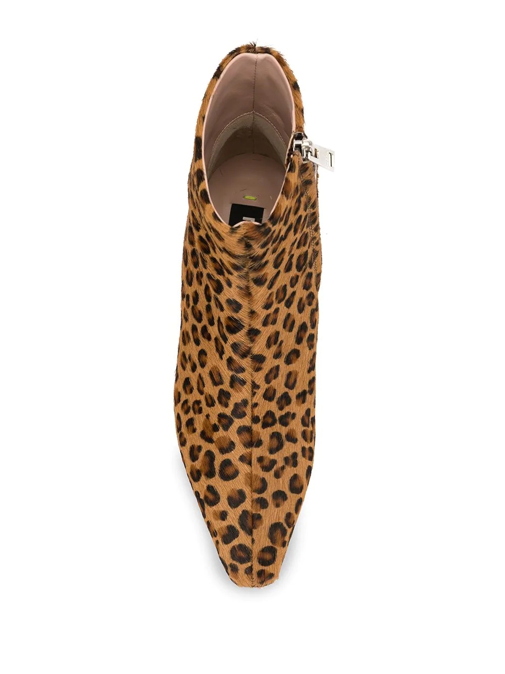 leopard print ankle boots - 4