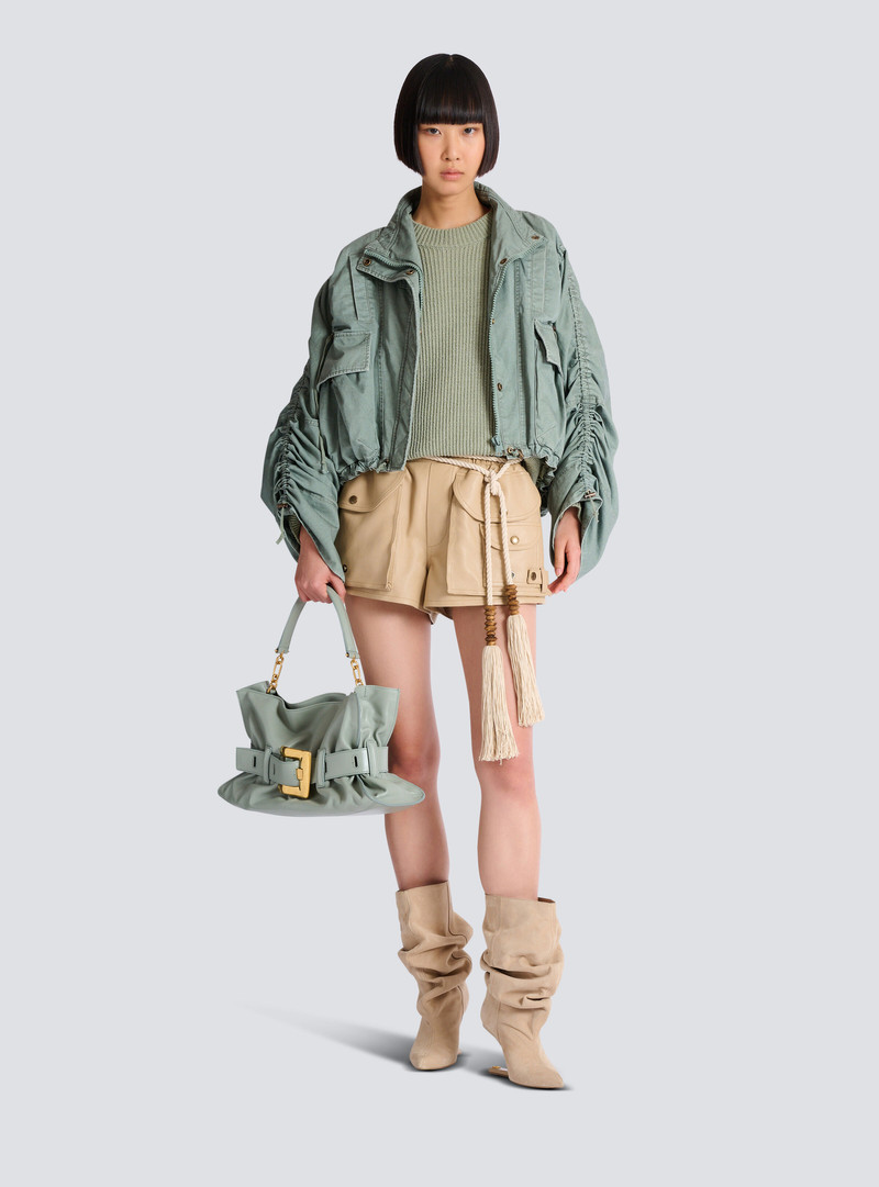 Balmain Medium Anthem bag in calfskin leather outlook