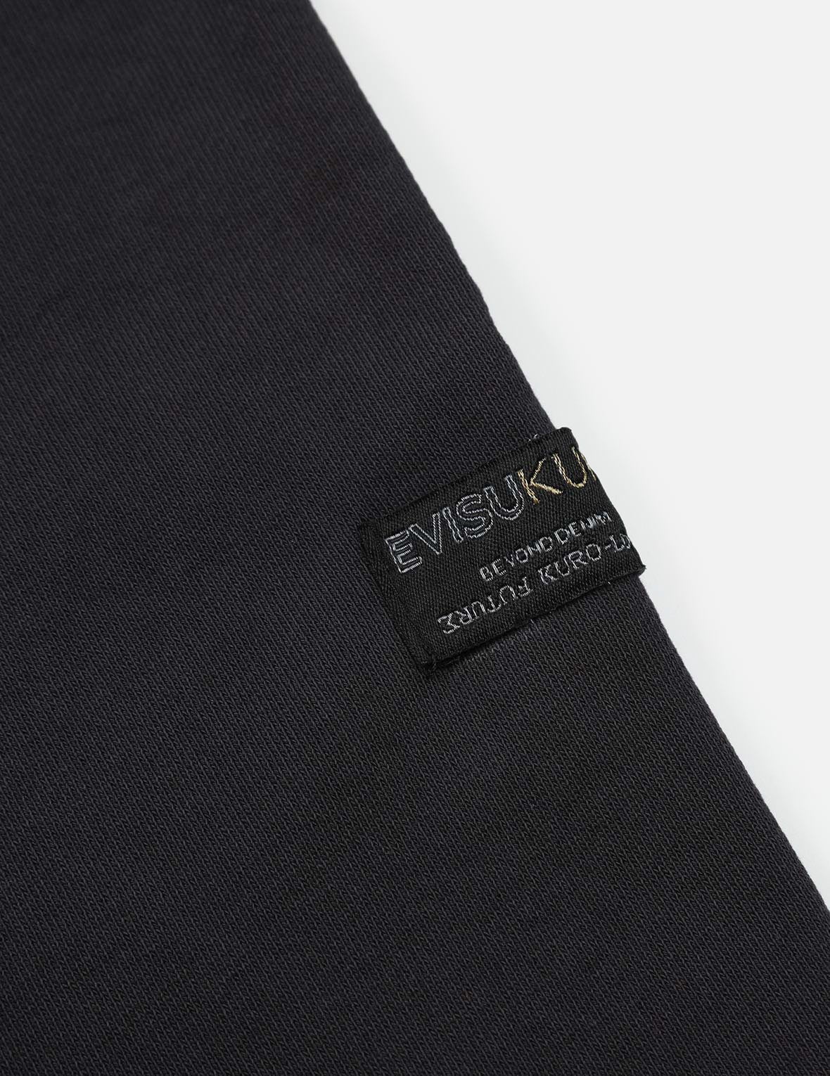 Distorted Kamon Embroidery Sweat Shorts - 10