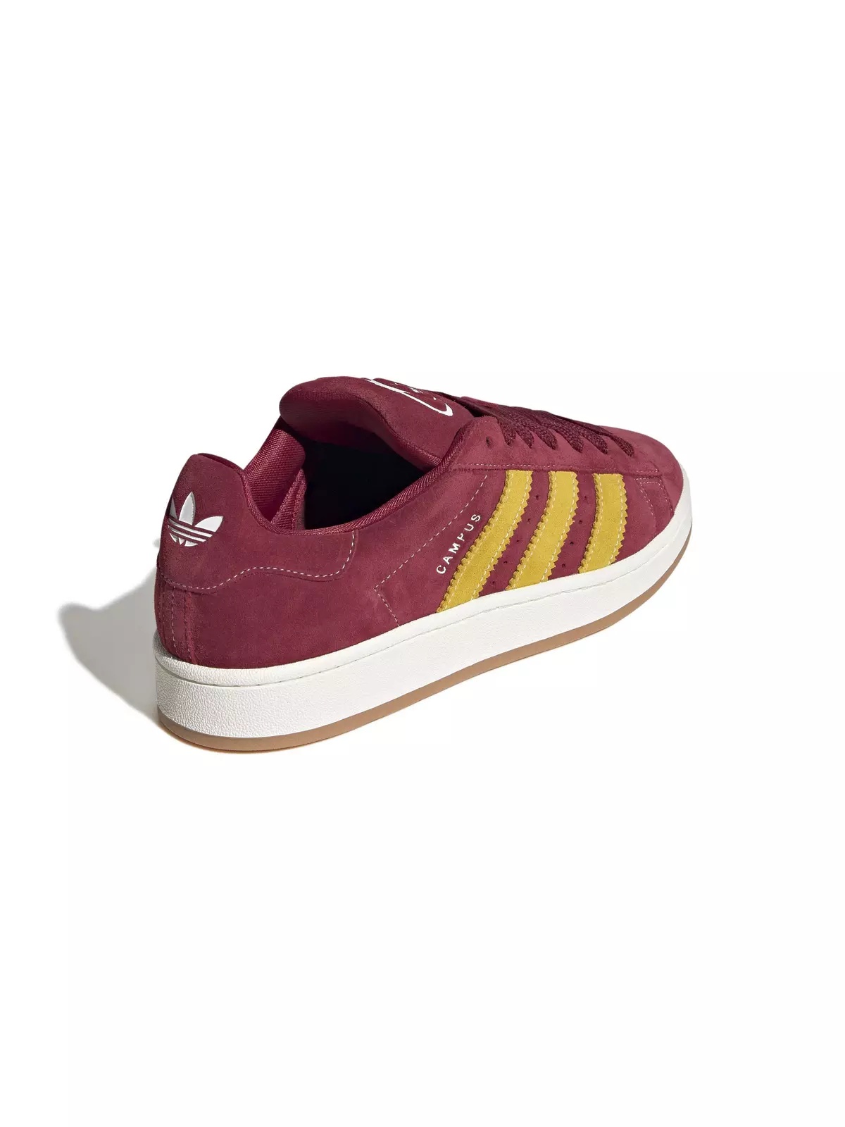 Originals Campus 00s "Collegiate Burgundy/Yellow/Off White" Men's Shoe - 4