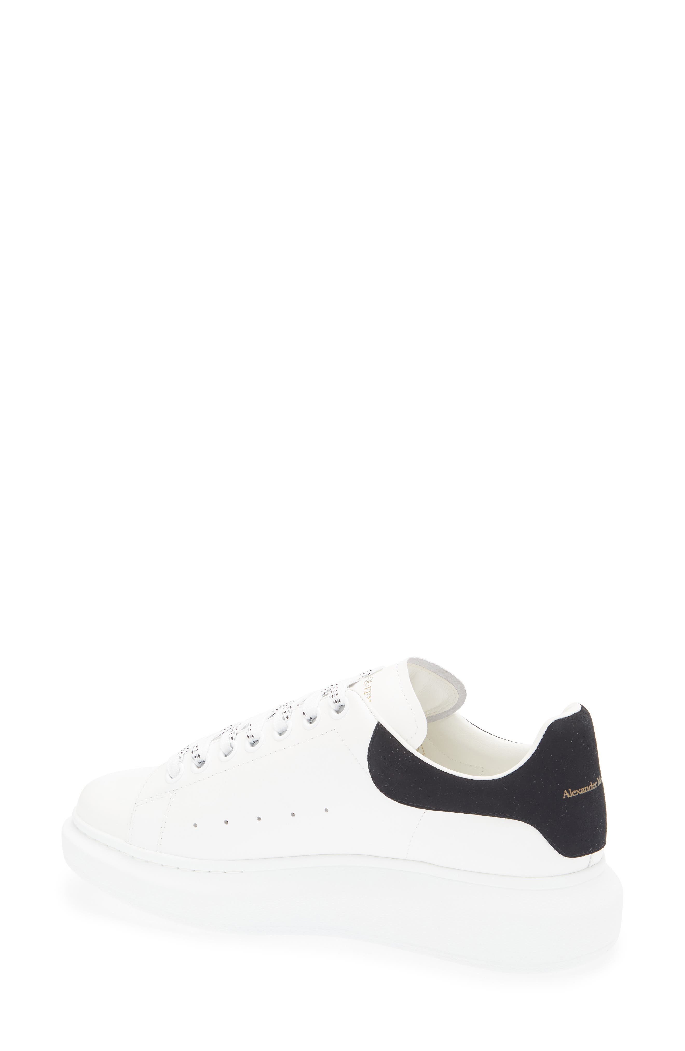 McQueen Oversized Sneaker in White/Black at Nordstrom - 2