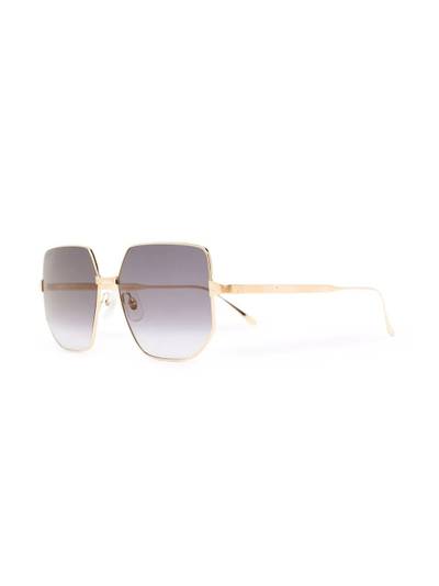 Cartier geometric-frame gradient-lense sunglasses outlook