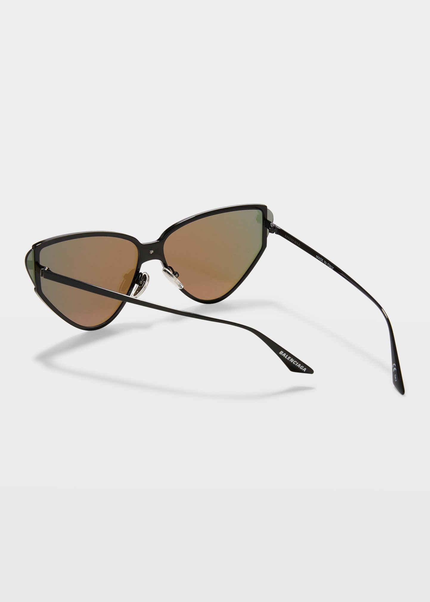 Logo Metal Cat-Eye Sunglasses - 2