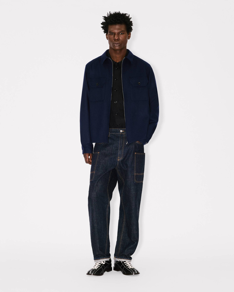 'KENZO Winter Holidays' overshirt in wool 3