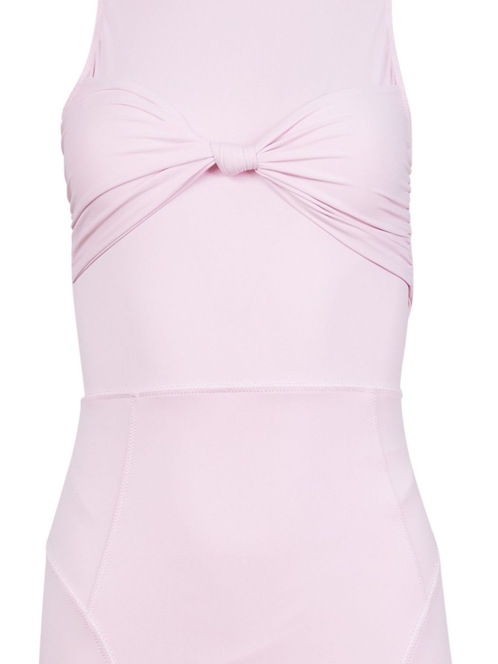 knot-detail jersey midi dress - 2