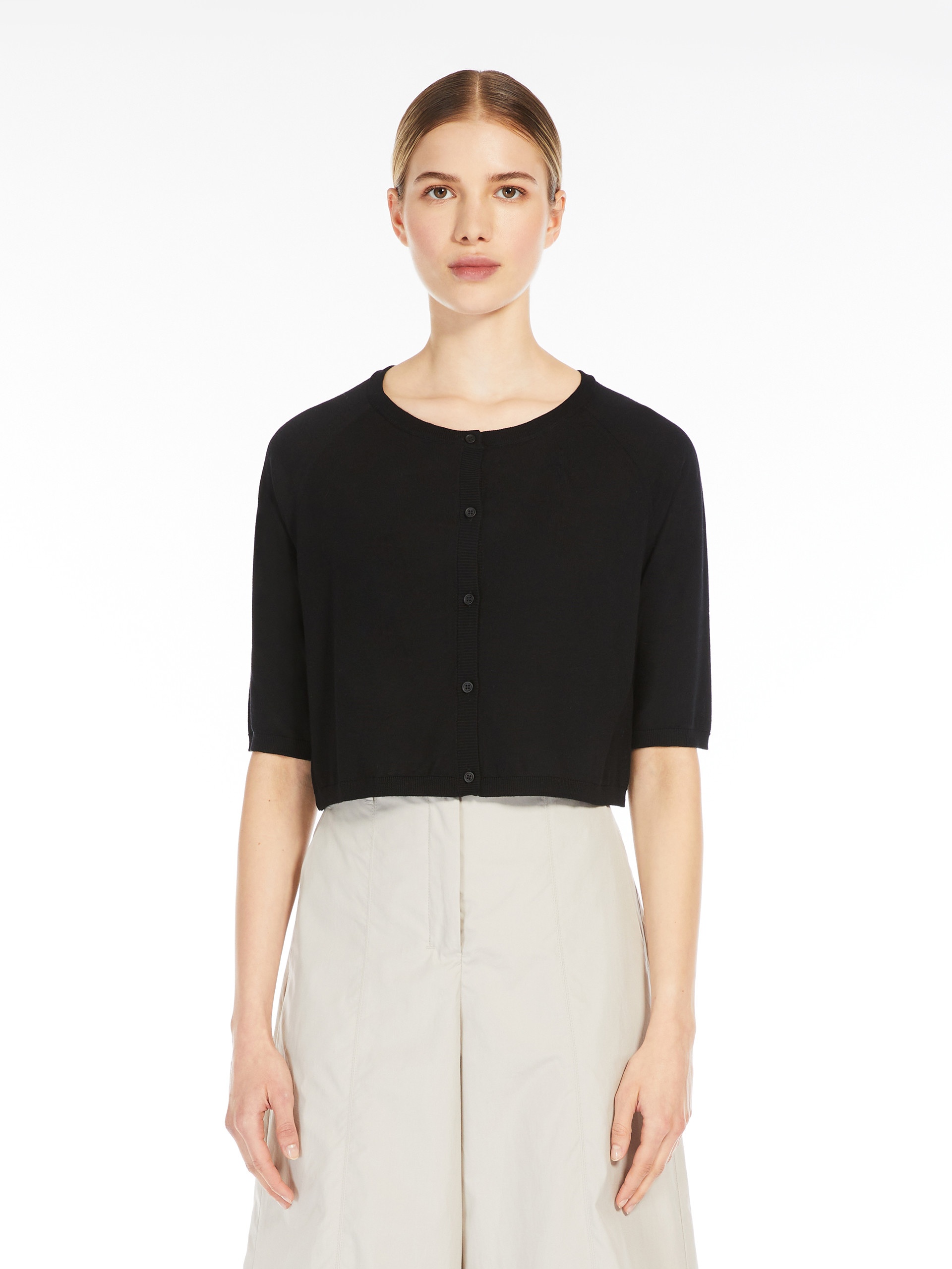 CLIMA Wool yarn shrug - 3