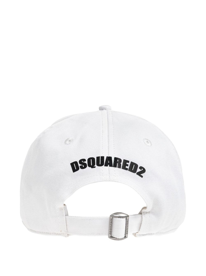 DSQUARED2 logo-print baseball cap outlook