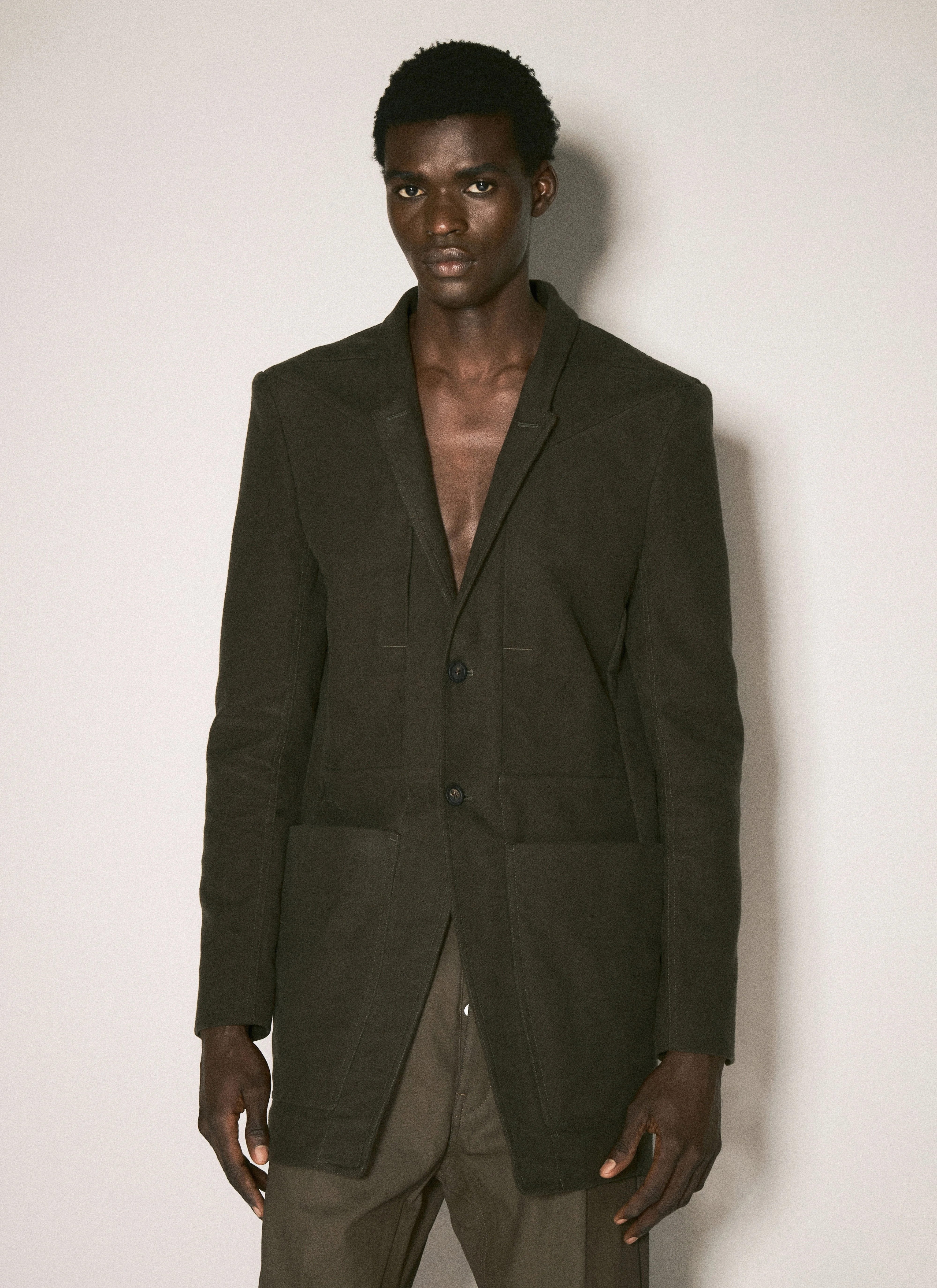 Rick Owens Men Lido Blazer - 1